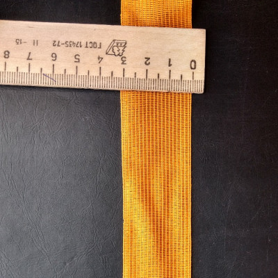 Лента окантовочная 32mm оранж № 77